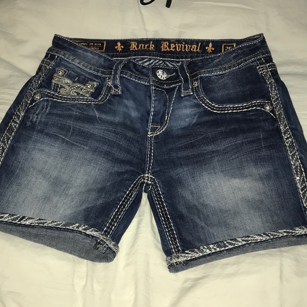 Rock Revival Jean Shorts SIZE 26